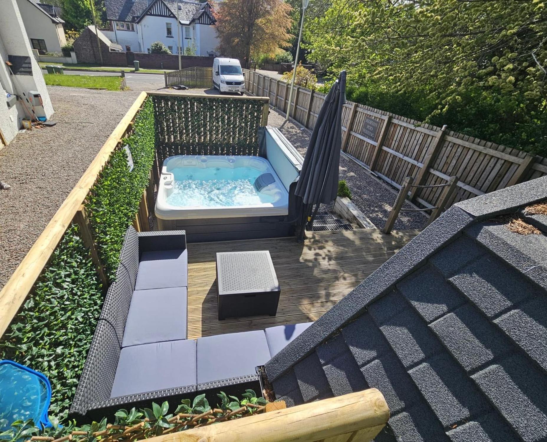 Morvan Pod & Hot Tub Fort William Esterno foto